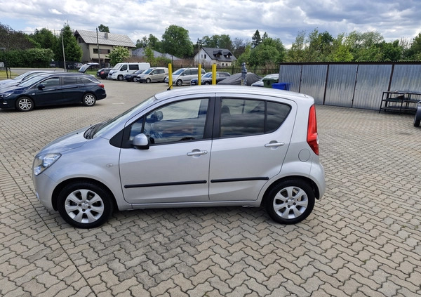 Opel Agila cena 17600 przebieg: 55500, rok produkcji 2010 z Świdnica małe 407